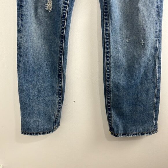 MEK Makaha Distressed Straight Leg Jeans - Picture 2 of 12